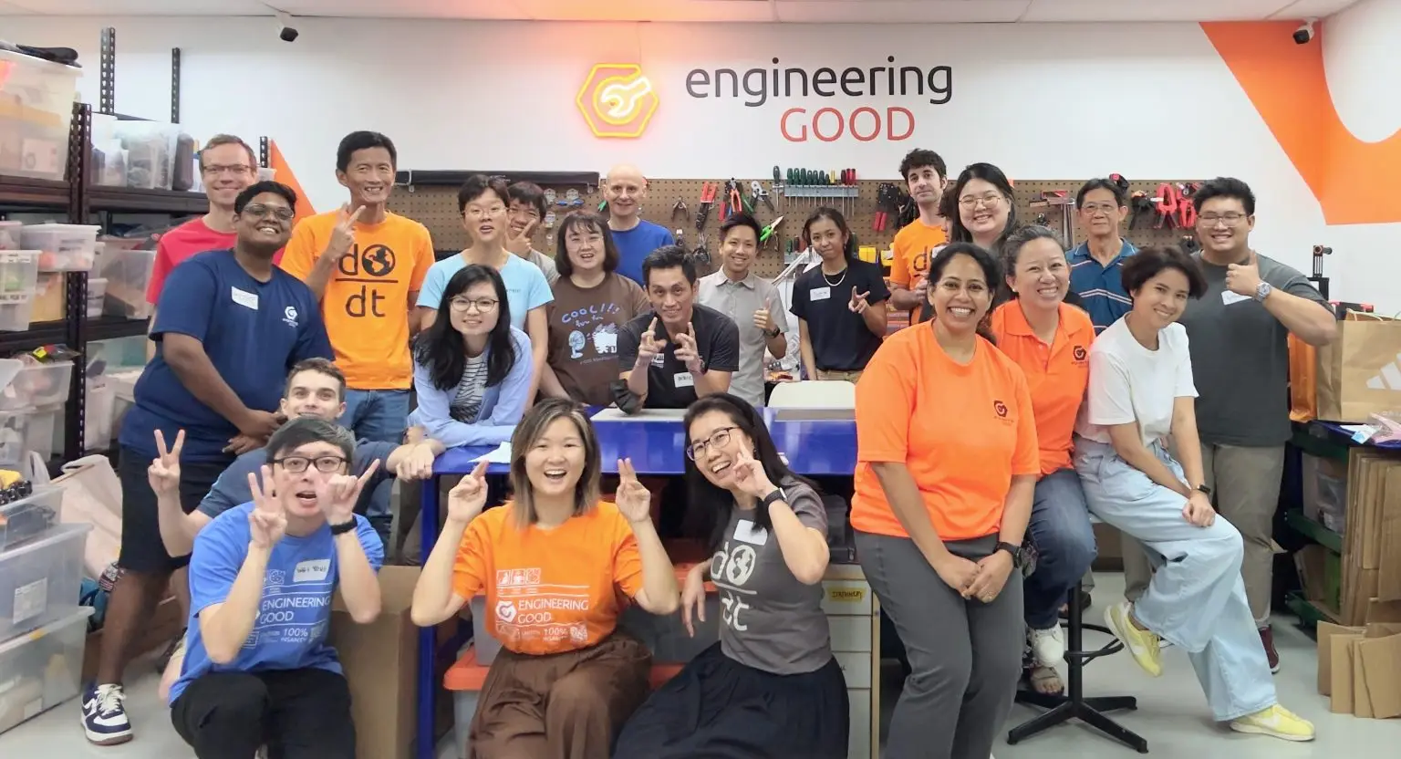 Engineering Good staff and volunteers