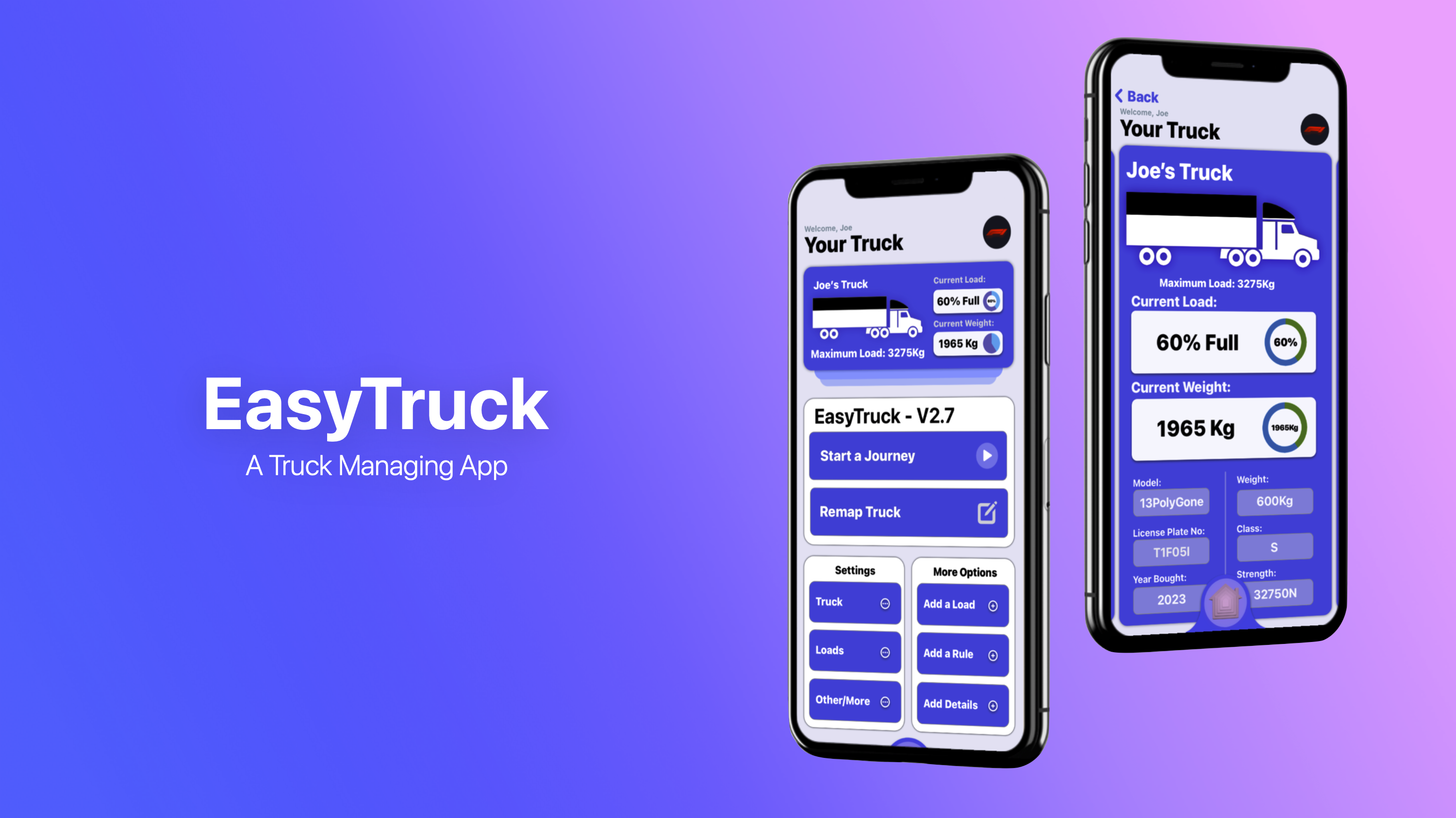 EasyTruck concept visual